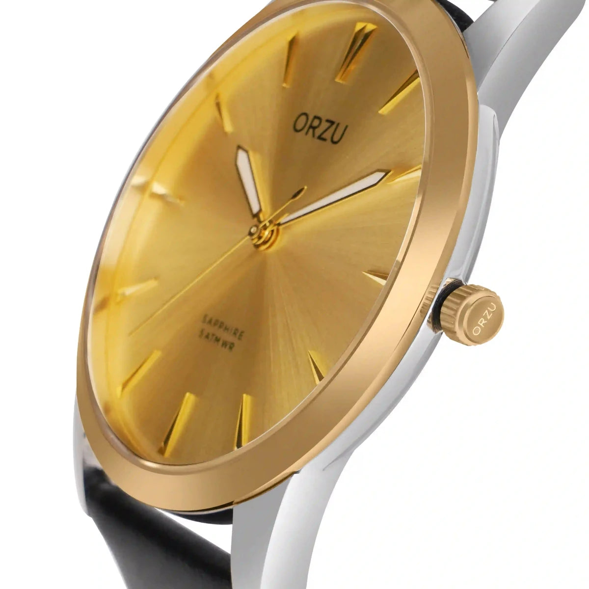 Orzu Watches - ORZU Analog Gold Dial Men's Watch