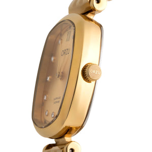 Orzu Watches - ORZU Analog Gold Dial Women's Watch