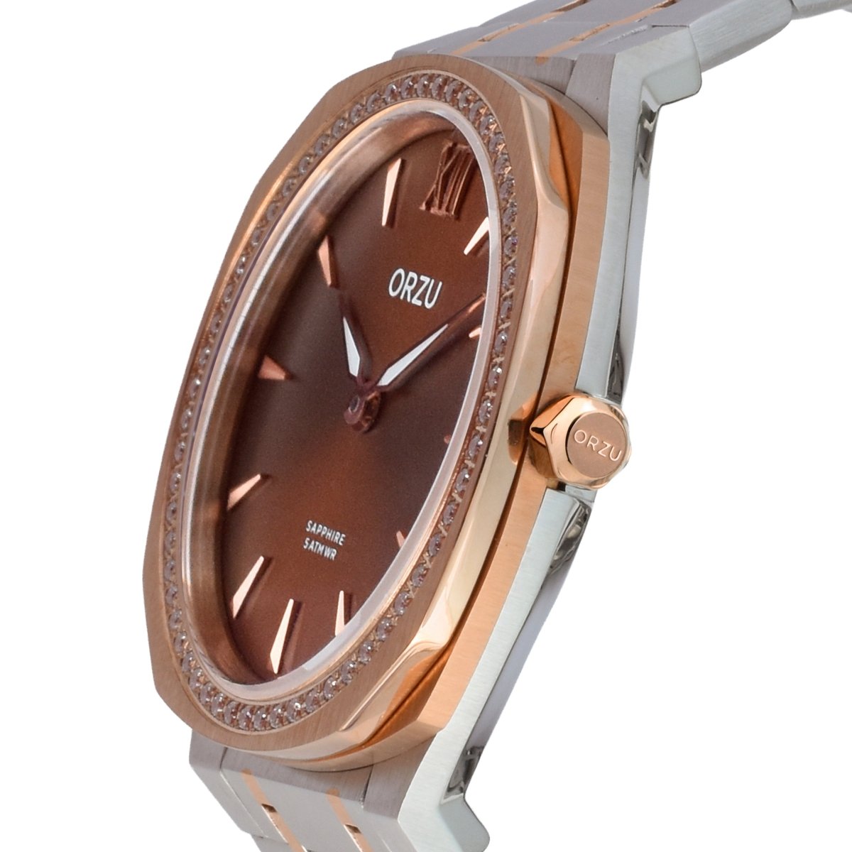 Orzu Watches - ORZU Analog Maroon Dial Women's Watch