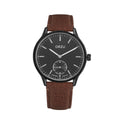 Orzu Watches - ORZU Analog Off Set Black Dial Men's Watch