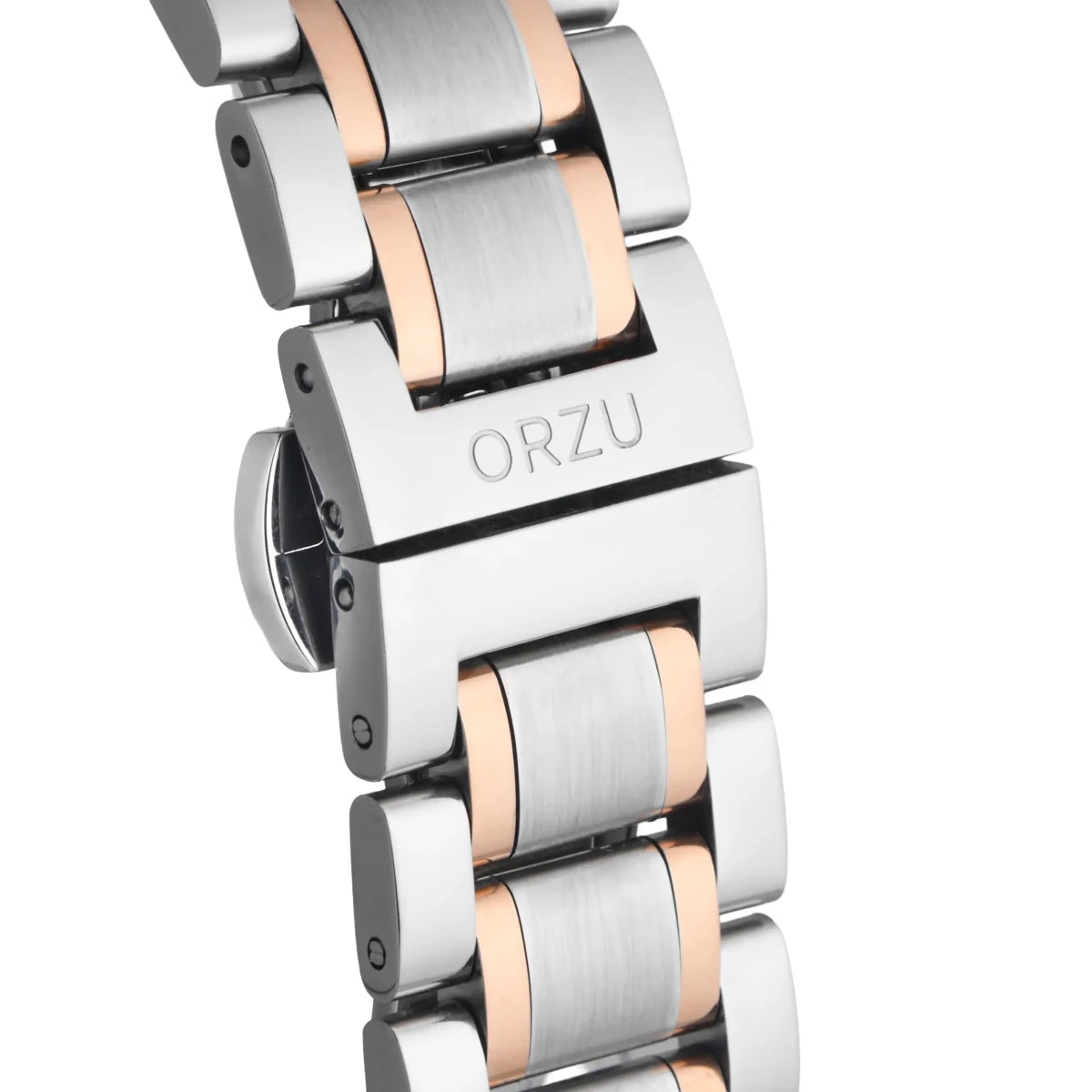 Orzu Watches - ORZU Analog Off Set Black Dial Men's Watch