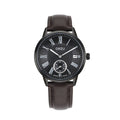 Orzu Watches - ORZU Analog Off Set Black Dial Men's Watch