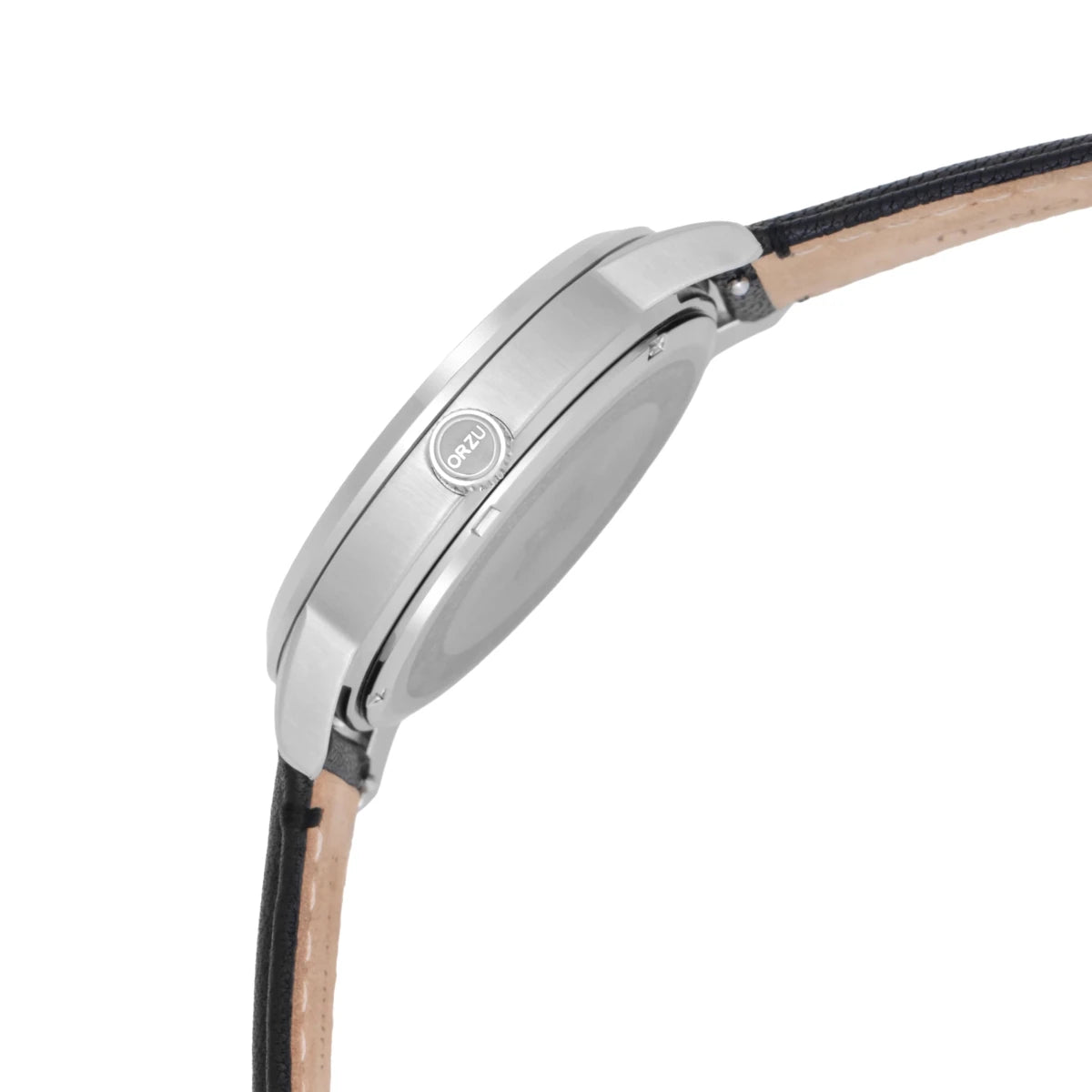Orzu Watches - ORZU Analog Off Set White Dial Men's Watch