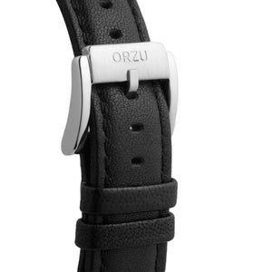 Orzu Watches - ORZU Analog Off Set White Dial Men's Watch
