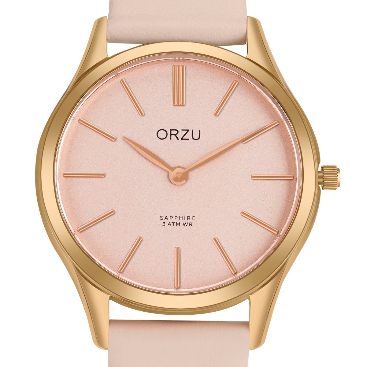Orzu Watches - ORZU Analog Pink Dial Women's Watch