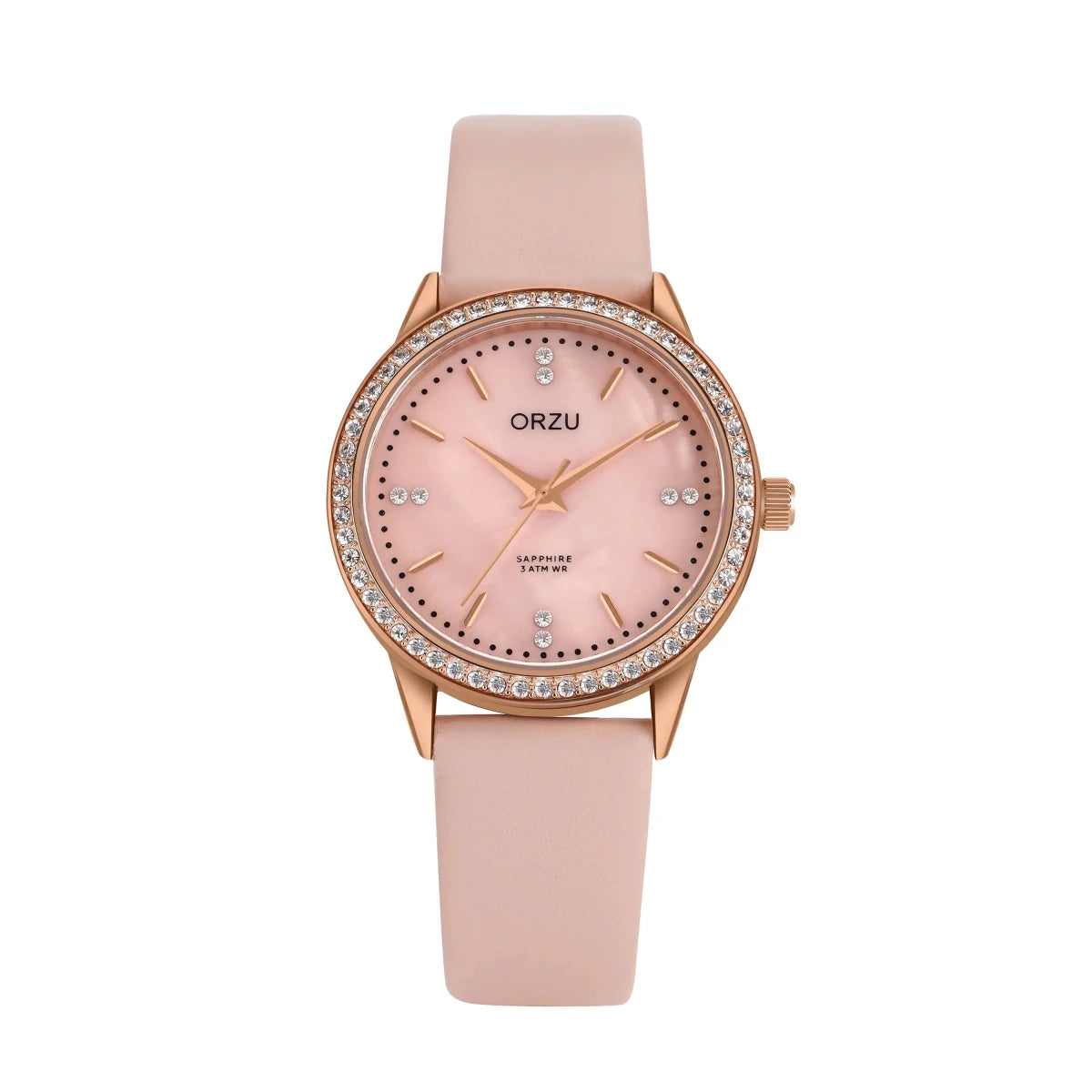 Orzu Watches - ORZU Analog Pink Dial Women's Watch