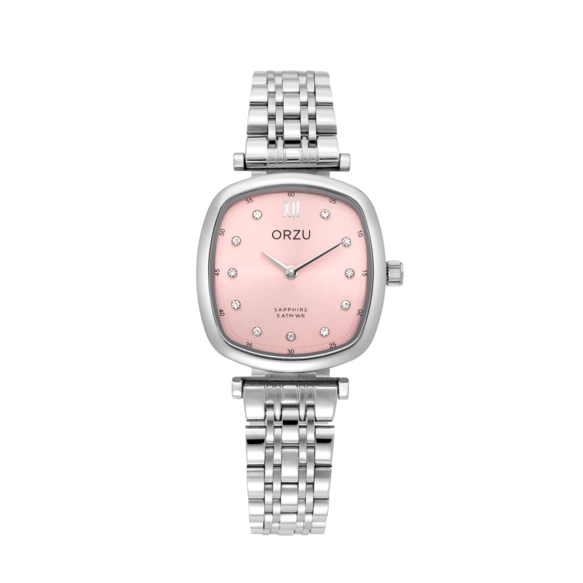 Orzu Watches - ORZU Analog Pink Tonneau Dial Women's Watch