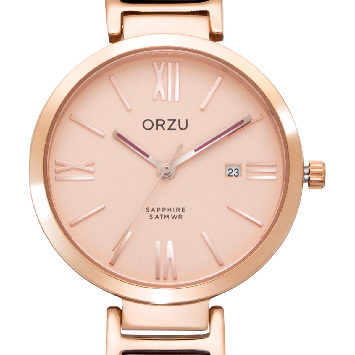Orzu Watches - ORZU Analog Rose Gold Dial Women's Watch