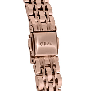 Orzu Watches - ORZU Analog Rose Gold Dial Women's Watch