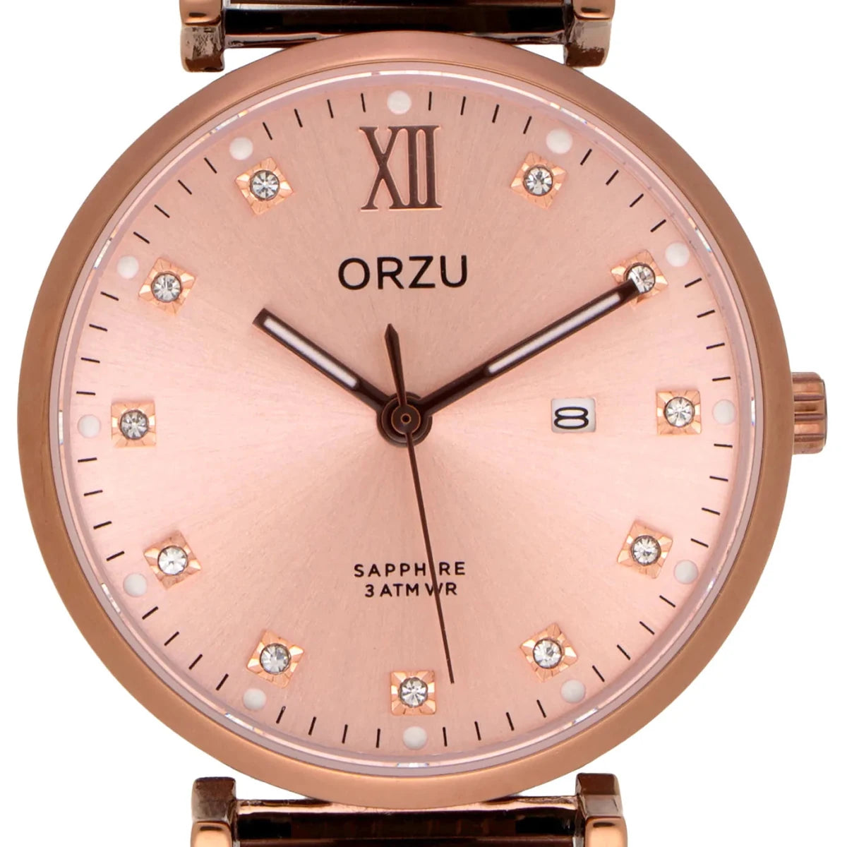 Orzu Watches - ORZU Analog Rose Gold Dial Women's Watch