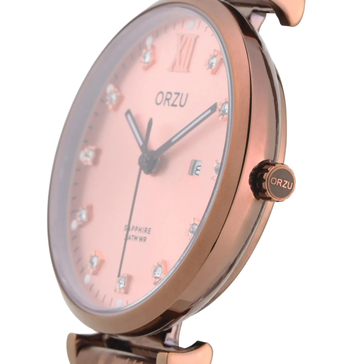 Orzu Watches - ORZU Analog Rose Gold Dial Women's Watch