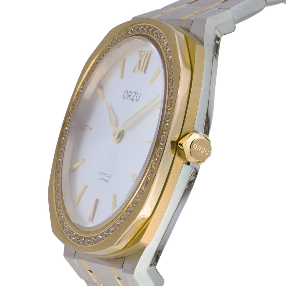 Orzu Watches - ORZU Analog Silver Dial Women's Watch