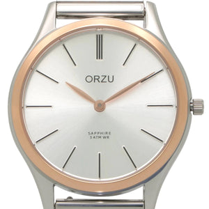 Orzu Watches - ORZU Analog Silver Dial Women's Watch