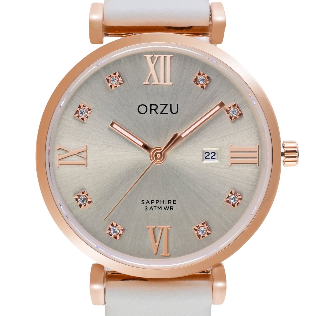 Orzu Watches - ORZU Analog Silver Dial Women's Watch