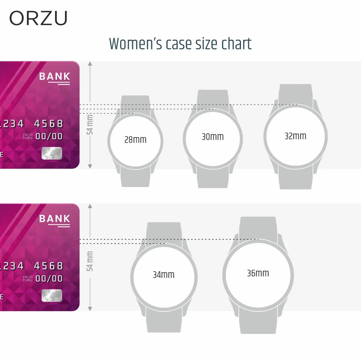 Orzu Watches - ORZU Analog Silver Dial Women's Watch