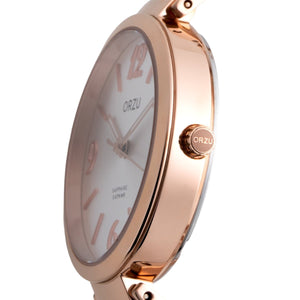 Orzu Watches - ORZU Analog White Dial Women's Watch