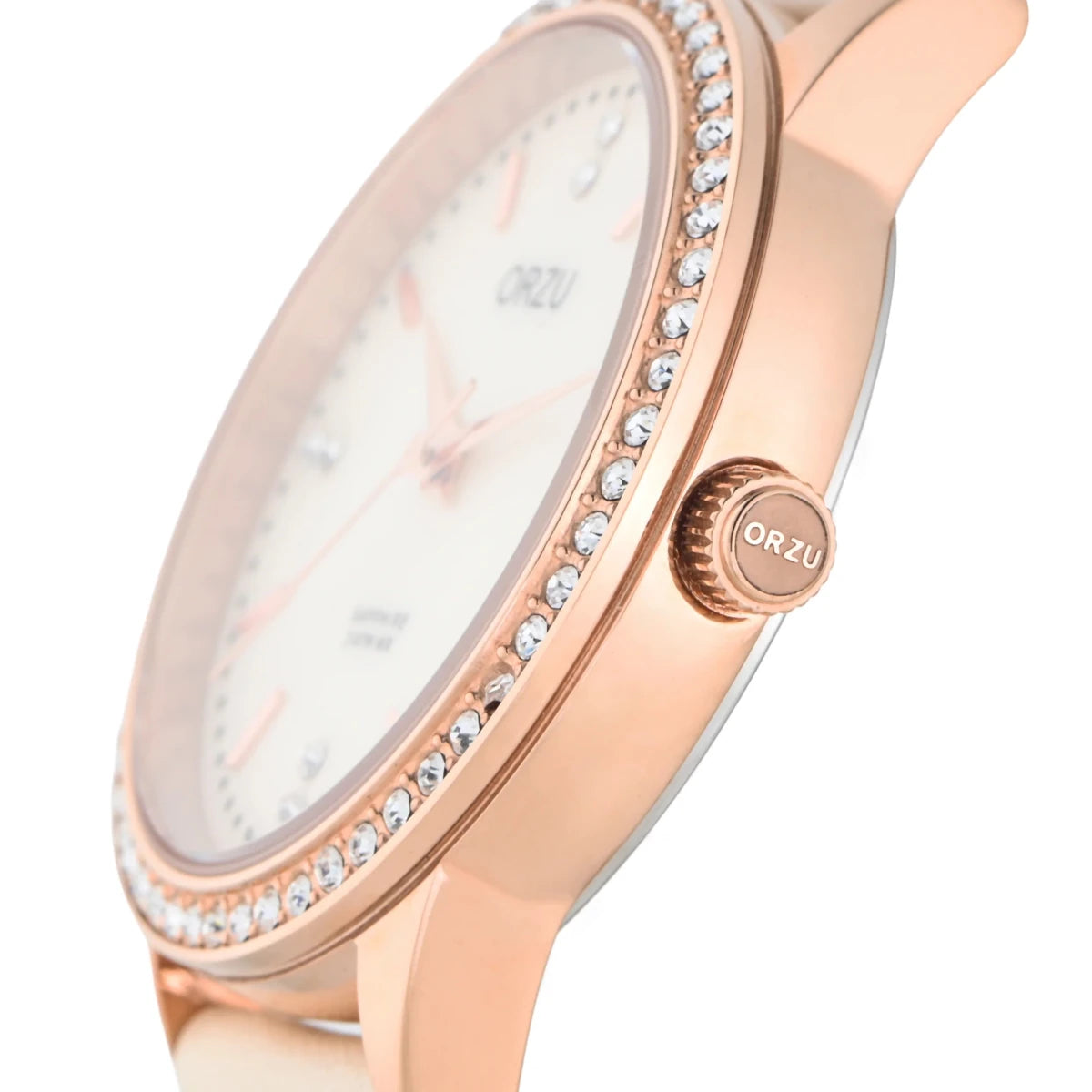 Orzu Watches - ORZU Analog White Dial Women's Watch