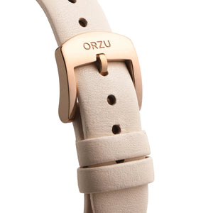 Orzu Watches - ORZU Analog White Dial Women's Watch