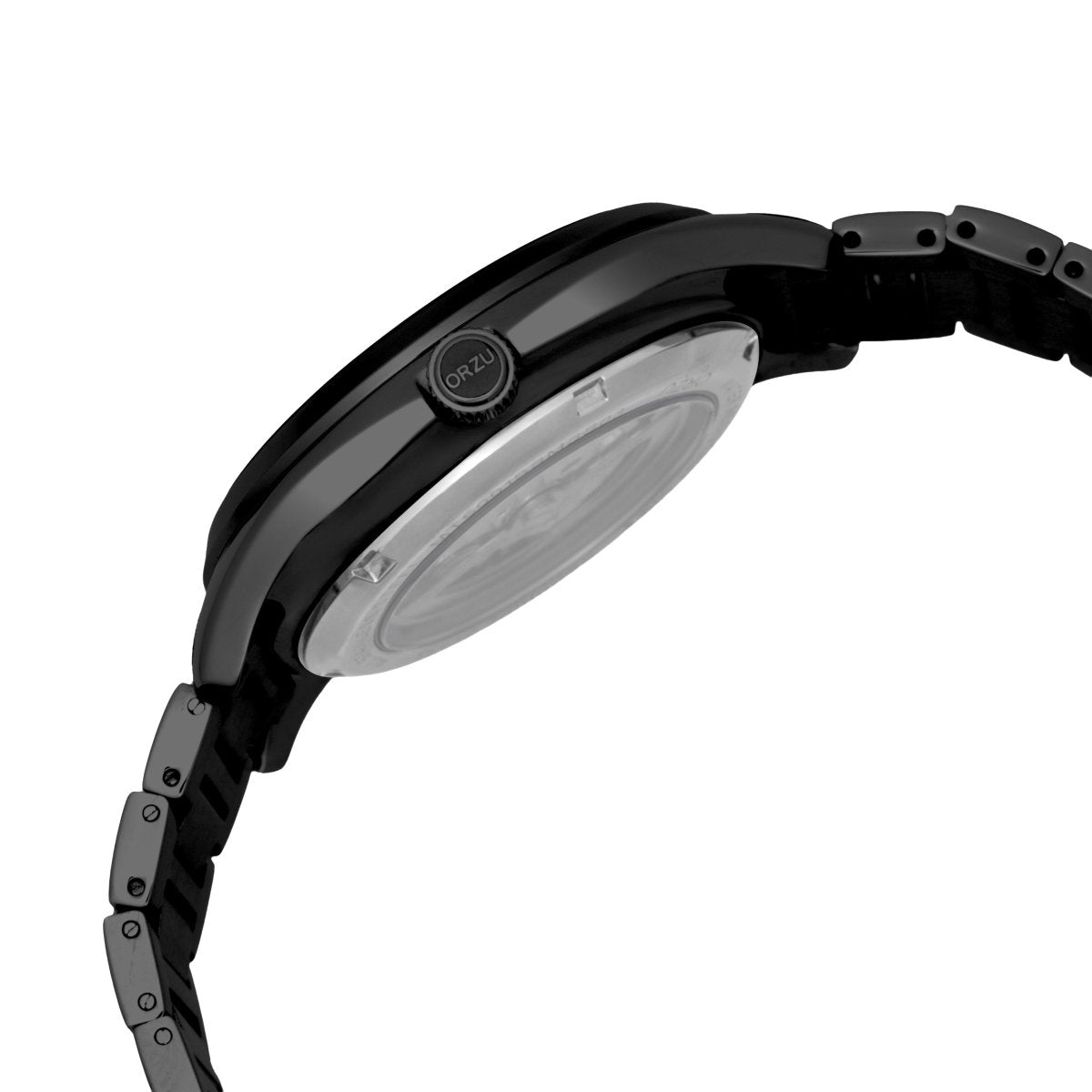 Orzu Watches - ORZU Automatic Black Dial Men's Watch