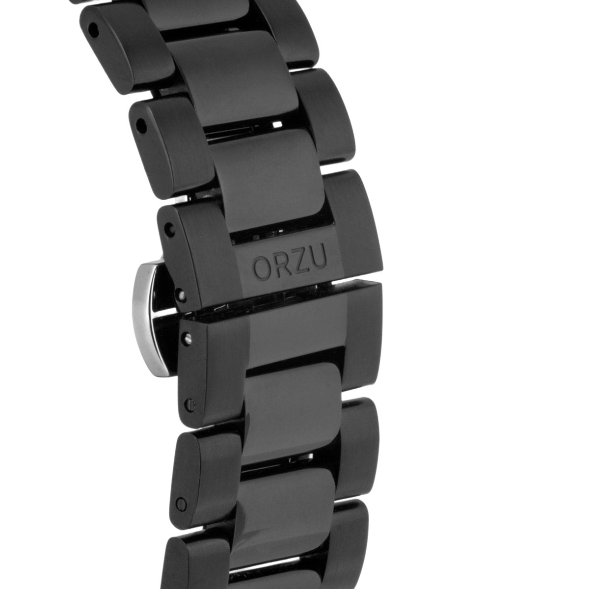 Orzu Watches - ORZU Automatic Black Dial Men's Watch