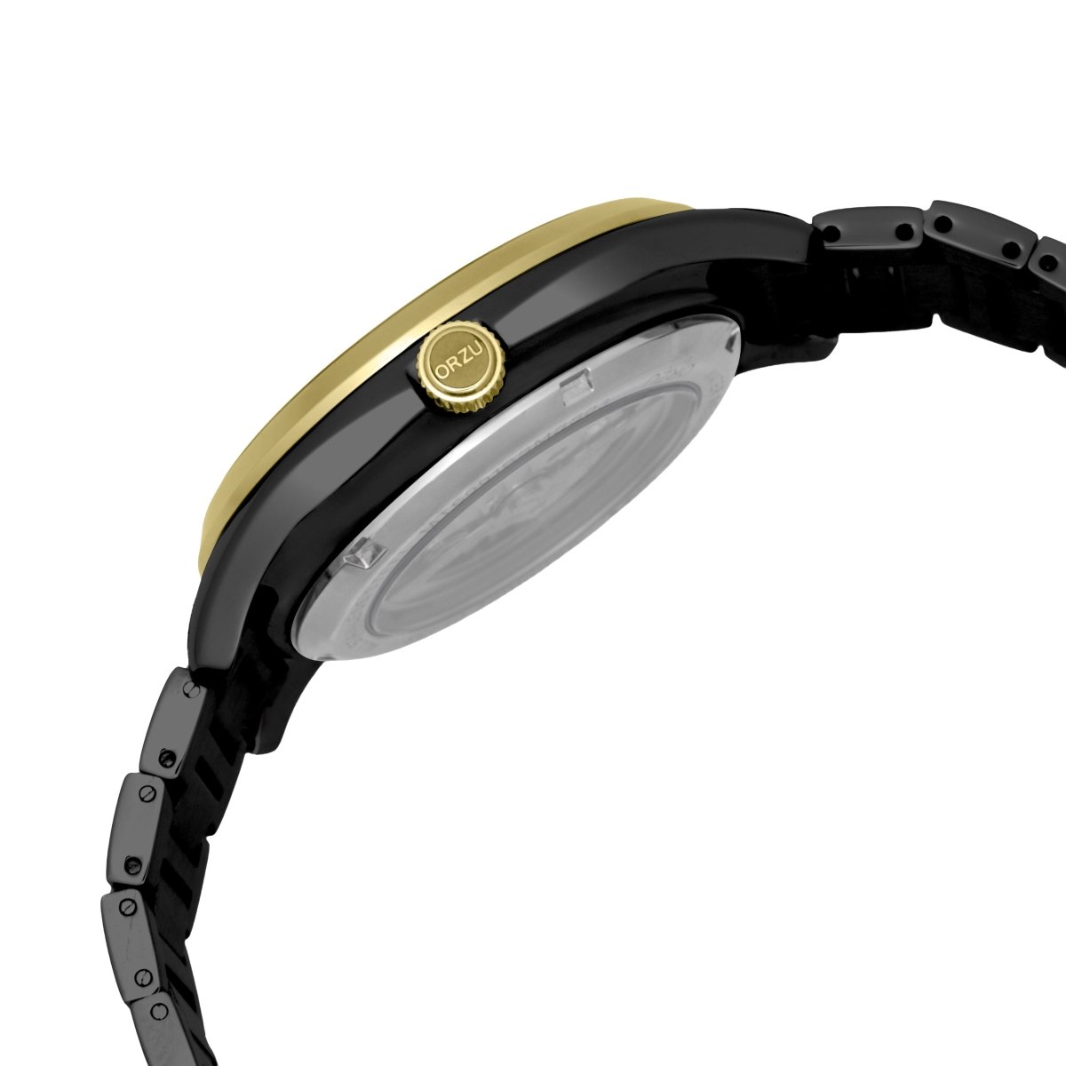 Orzu Watches - ORZU Automatic White Dial Men's Watch