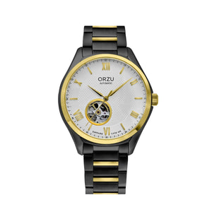 Orzu Watches - ORZU Automatic White Dial Men's Watch