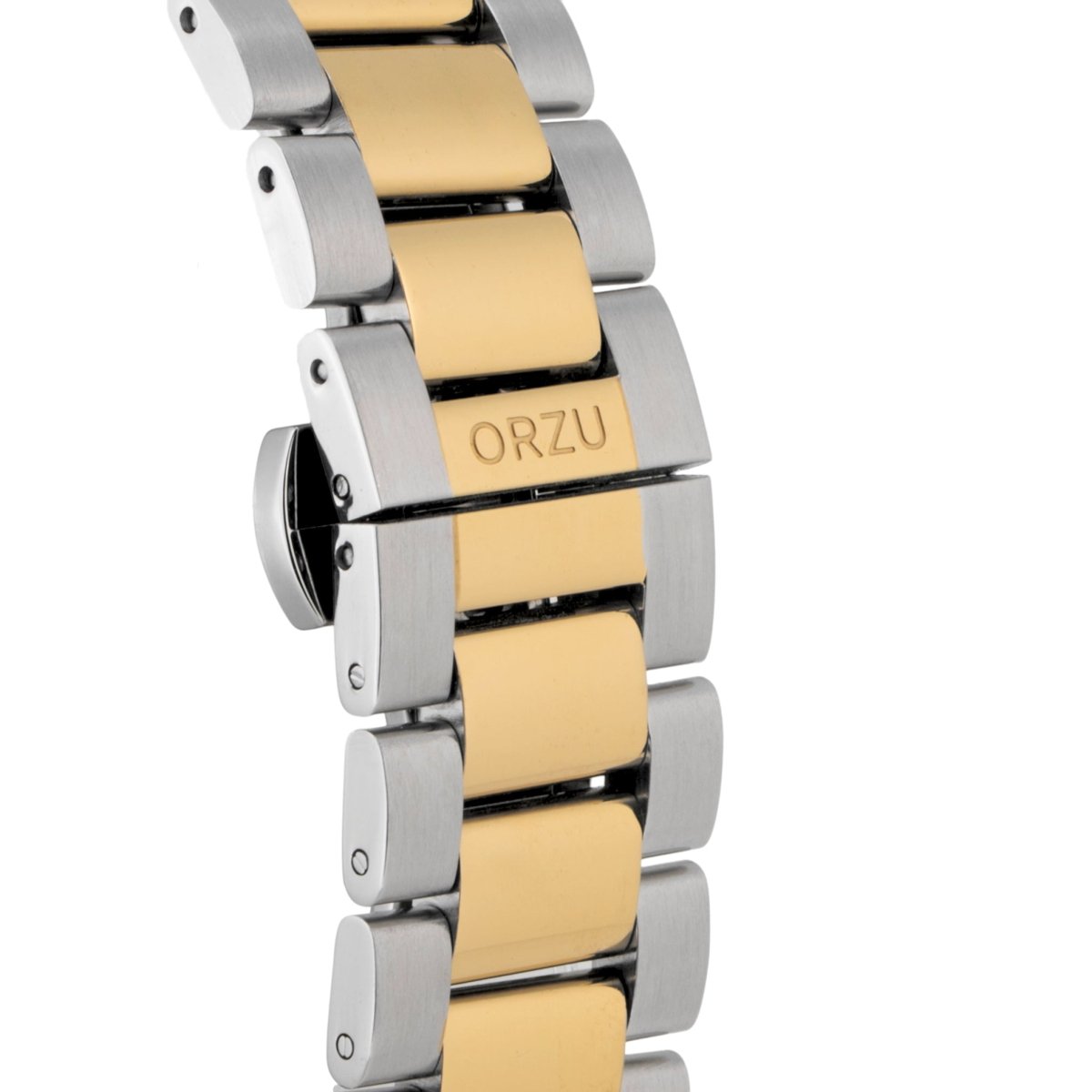 Orzu Watches - ORZU Automatic White Dial Men's Watch