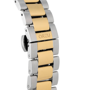 Orzu Watches - ORZU Automatic White Dial Men's Watch