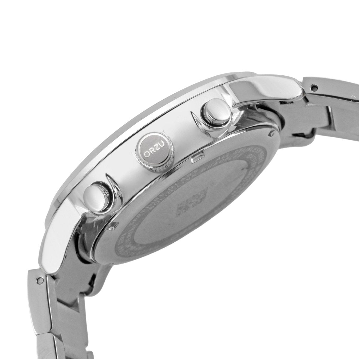 Orzu Watches - ORZU Chronograph Black Dial Men's Watch