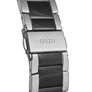 Orzu Watches - ORZU Chronograph Black Dial Men's Watch