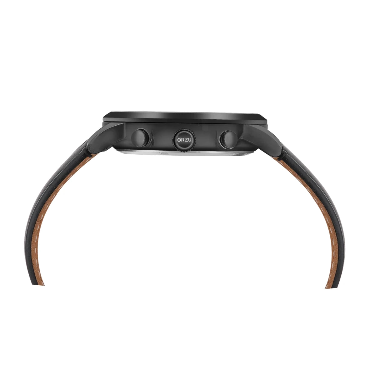 Orzu Watches - ORZU Chronograph Black Dial Men's Watch