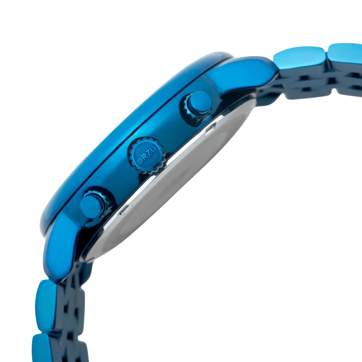 Orzu Watches - ORZU Chronograph Blue Dial Men's Watch