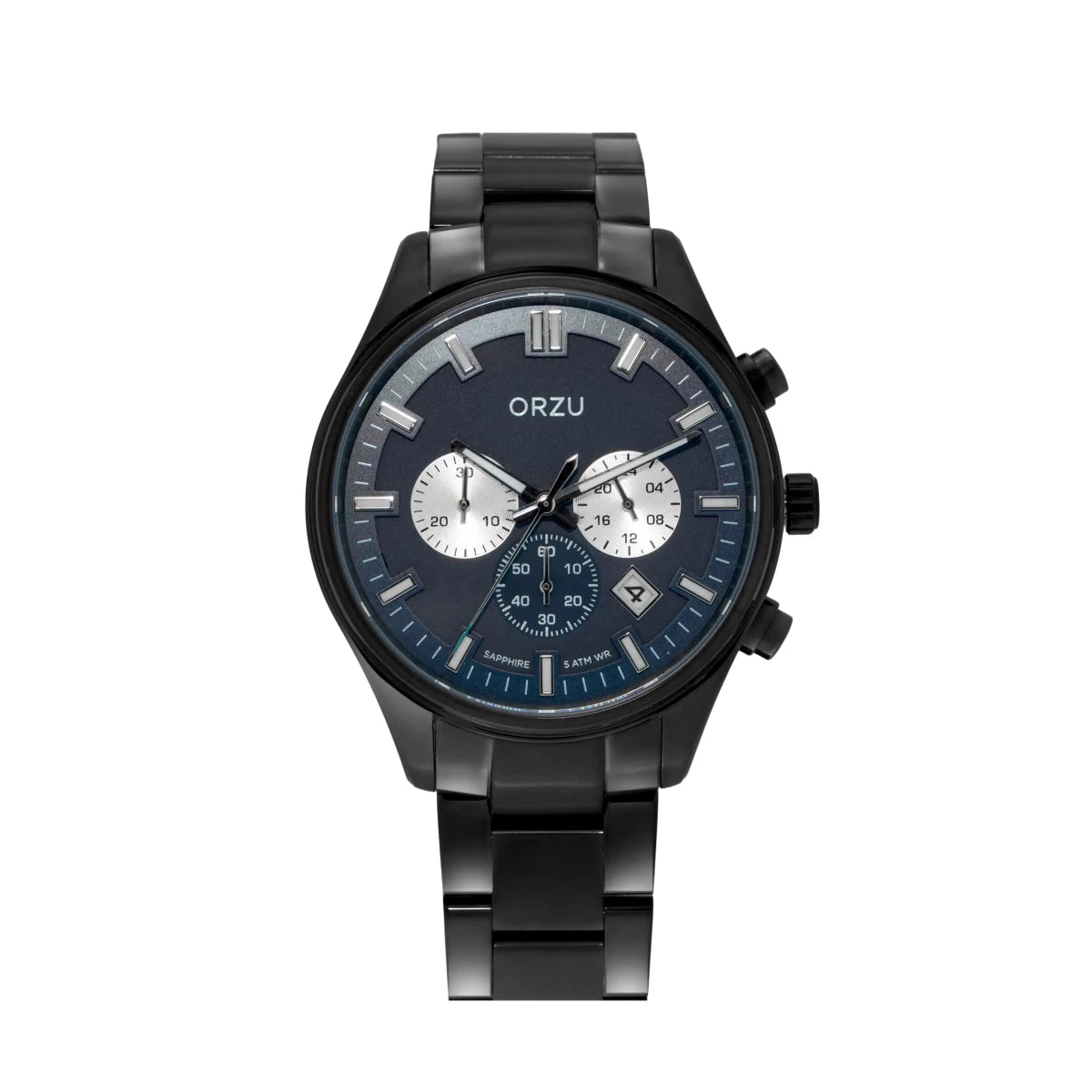 Orzu Watches - ORZU Chronograph Blue Dial Men's Watch