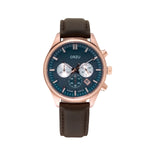 ORZU Chronograph Blue Dial Men's Watch