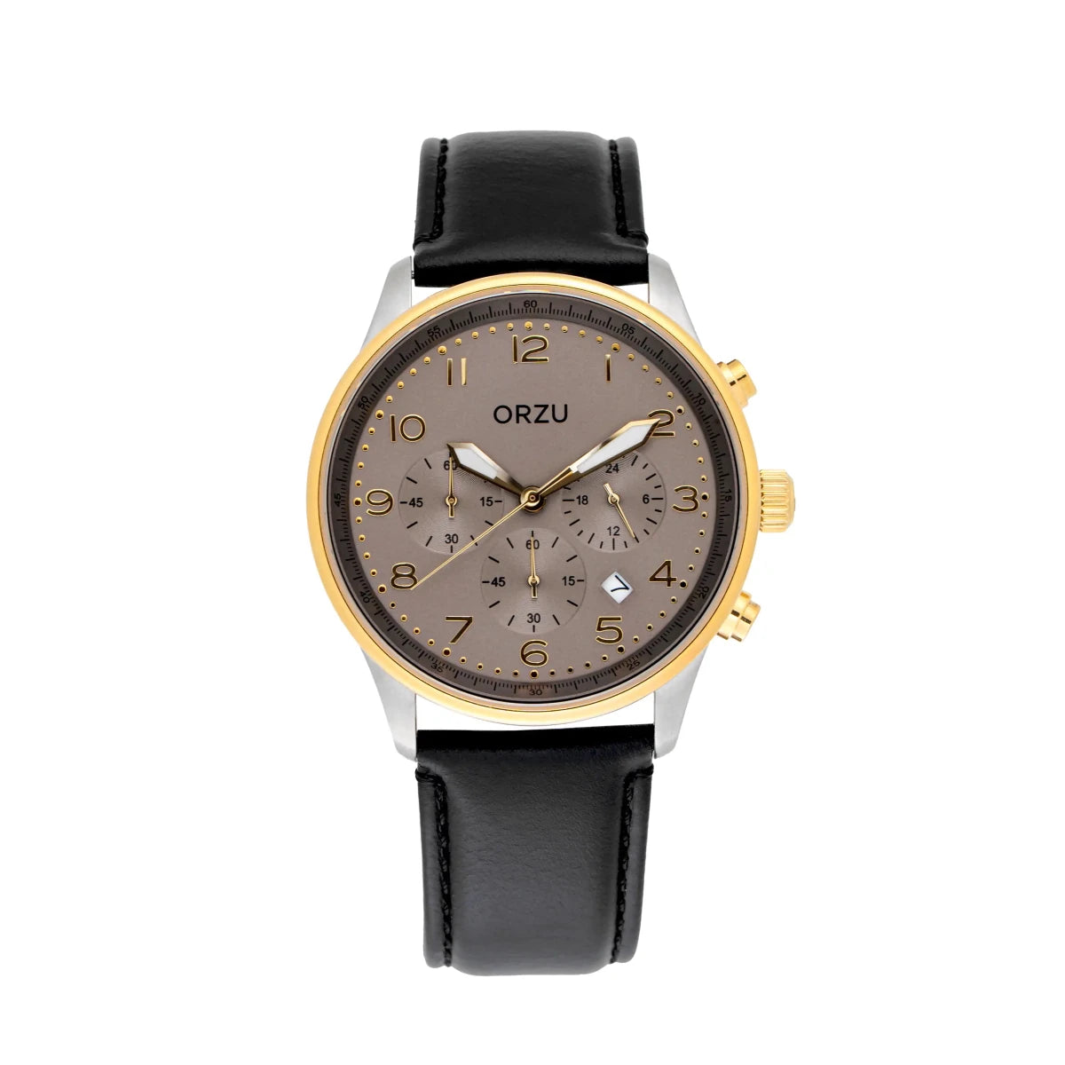 Orzu Watches - ORZU Chronograph Grey Dial Men's Watch
