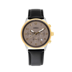 Orzu Watches - ORZU Chronograph Grey Dial Men's Watch