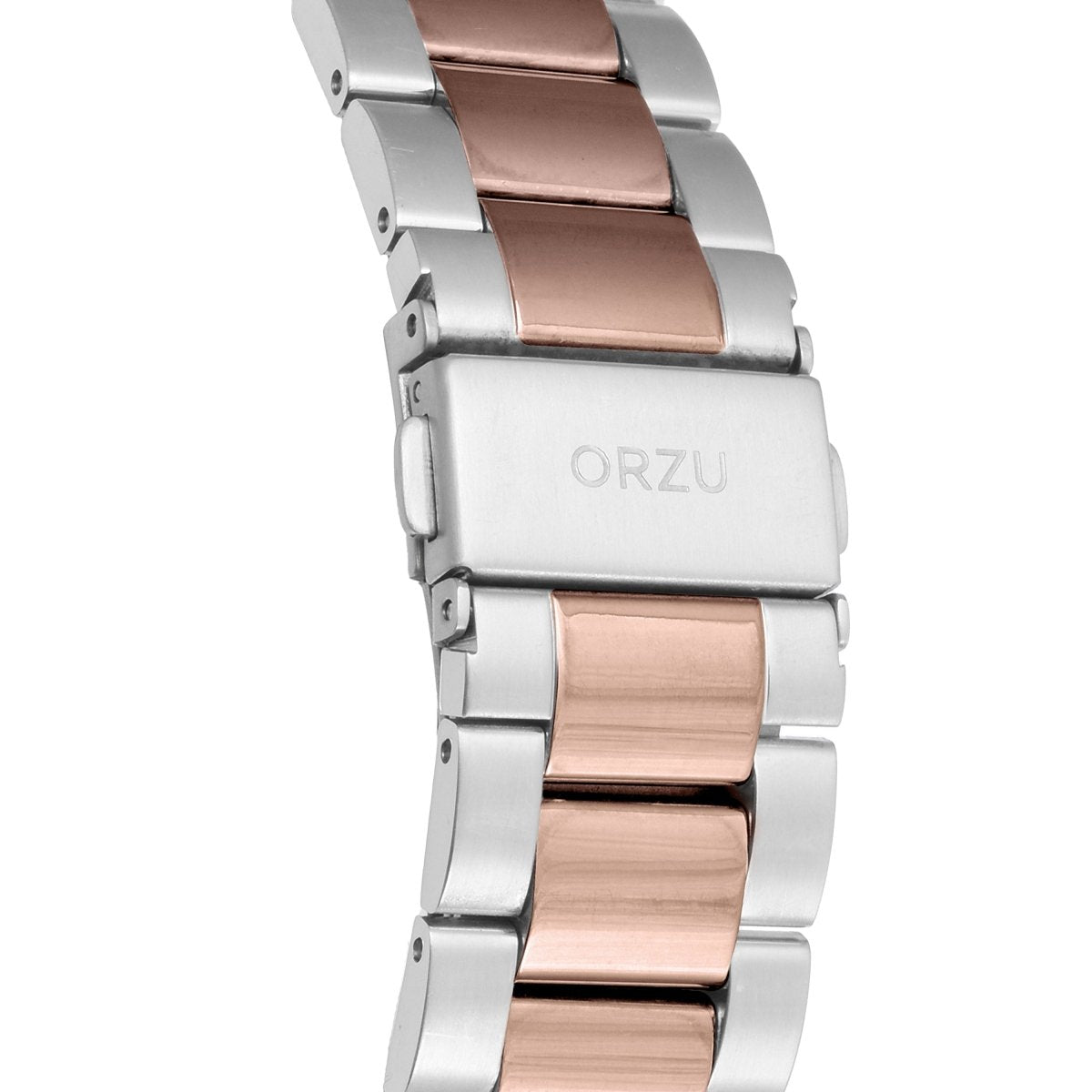 Orzu Watches - ORZU Chronograph White Dial Men's Watch