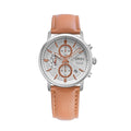 Orzu Watches - ORZU Chronograph White Dial Men's Watch