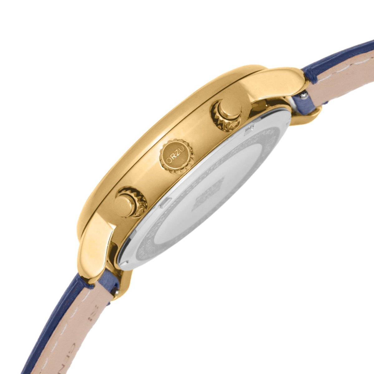 Orzu Watches - ORZU Chronograph White Dial Men's Watch