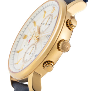 Orzu Watches - ORZU Chronograph White Dial Men's Watch