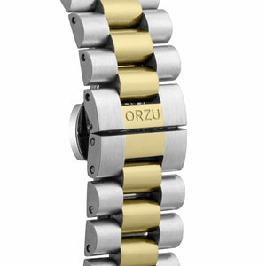 Orzu Watches - ORZU Multifunction Black Dial Men's Watch