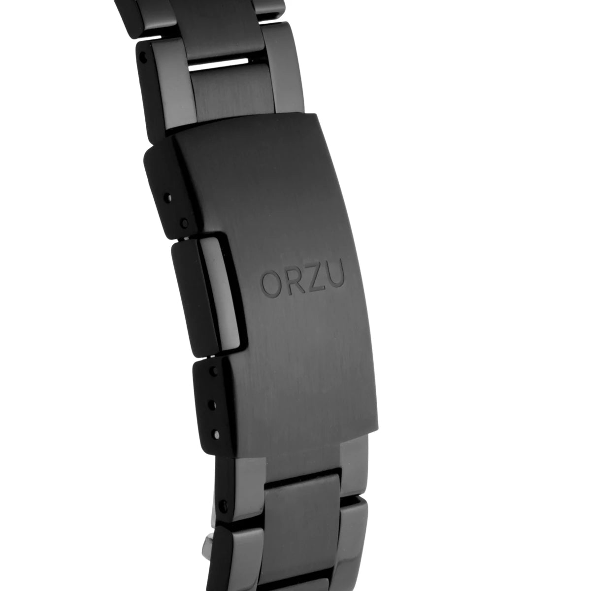 Orzu Watches - ORZU Multifunction Black Dial Men's Watch