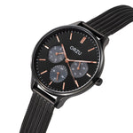 ORZU Multifunction Black Dial Women's Watch