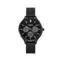 Orzu Watches - ORZU Multifunction Black Dial Women's Watch