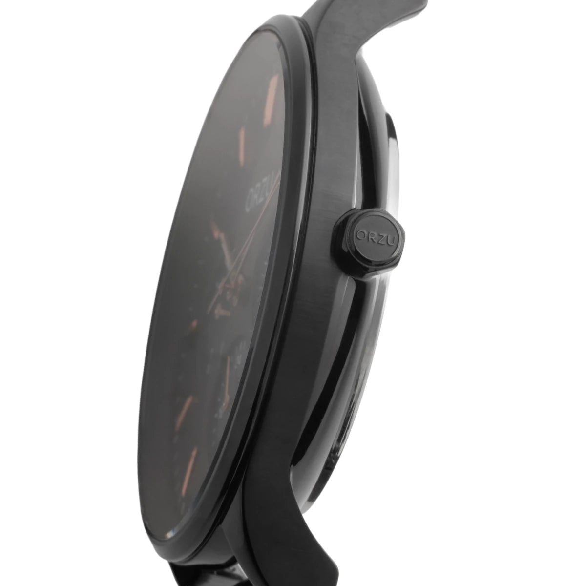 Orzu Watches - ORZU Multifunction Black Dial Women's Watch