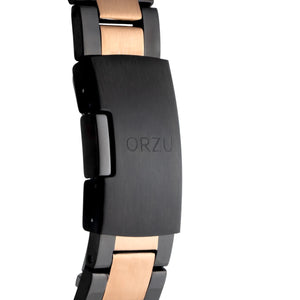Orzu Watches - ORZU Multifunction Blue Dial Men's Watch