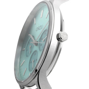 Orzu Watches - ORZU Multifunction Blue Dial Women's Watch