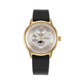 Orzu Watches - ORZU Multifunction Moon Phase Silver Dial Men's Watch