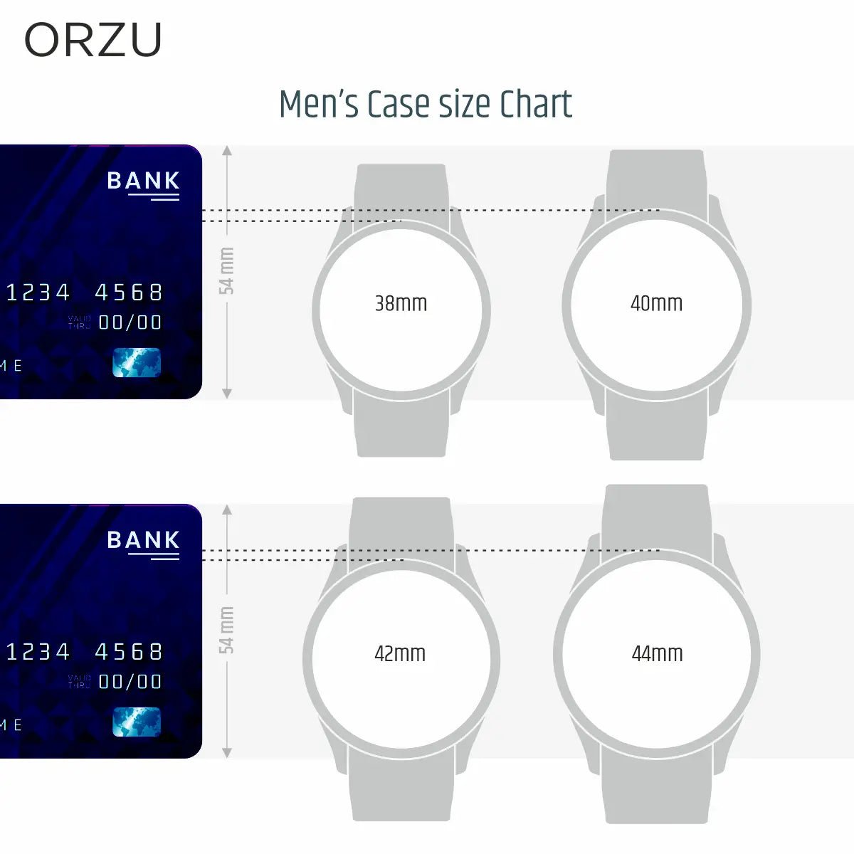 Orzu Watches - ORZU Multifunction Moon Phase White Dial Men's Watch