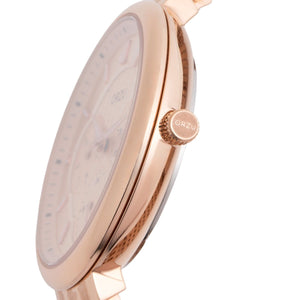 Orzu Watches - ORZU Multifunction Rose Gold Dial Women's Watch
